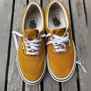 Women’s Vans in Bright Mustard